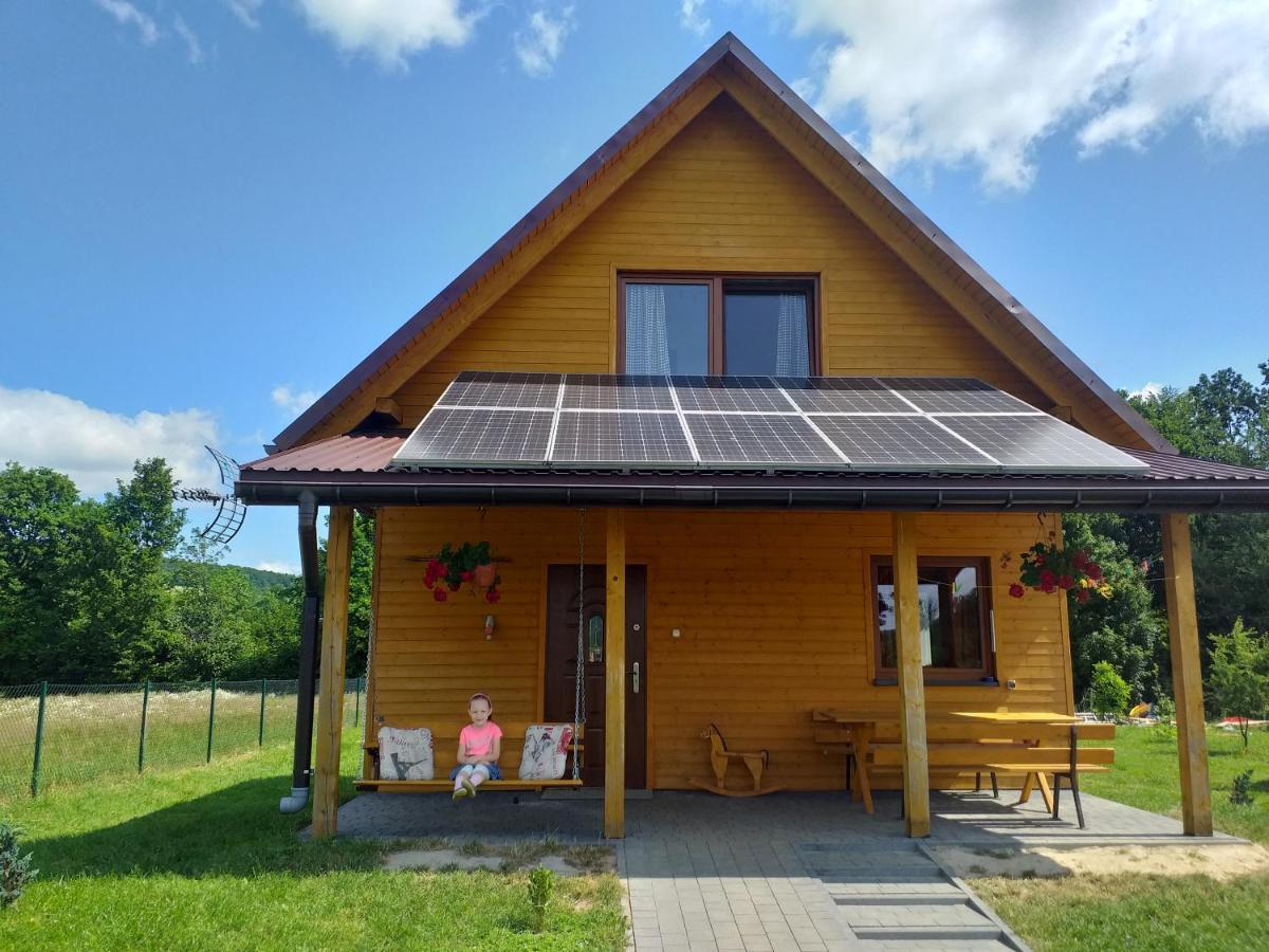 Villa Domki Caloroczne Bieszczady Panasiewiczowka Odrzechowa Exterior foto